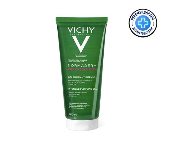 виши нормадерм гель очищ. 200мл. [vichy]