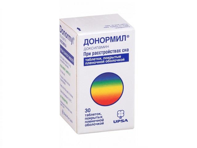 донормил 15мг. №30 таб. п/о