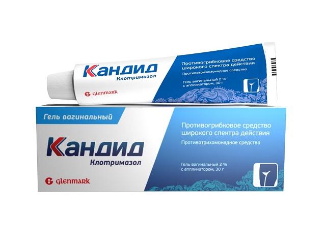кандид 2% 30г. гель ваг. апплик. 0613