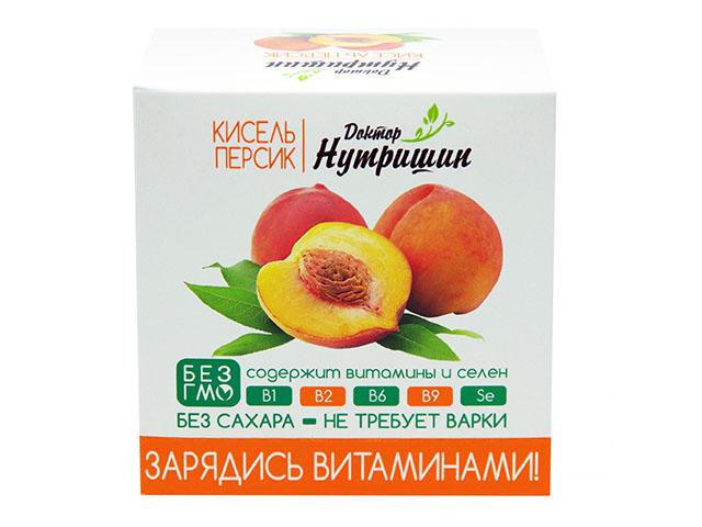 доктор нутришин кисель персик без сахара. 25г.