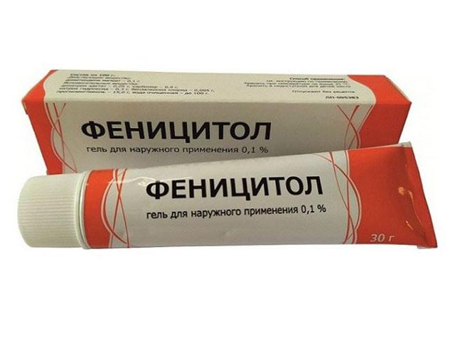 феницитол (диметинден), гель для наружного применения 0,1%, 30г.