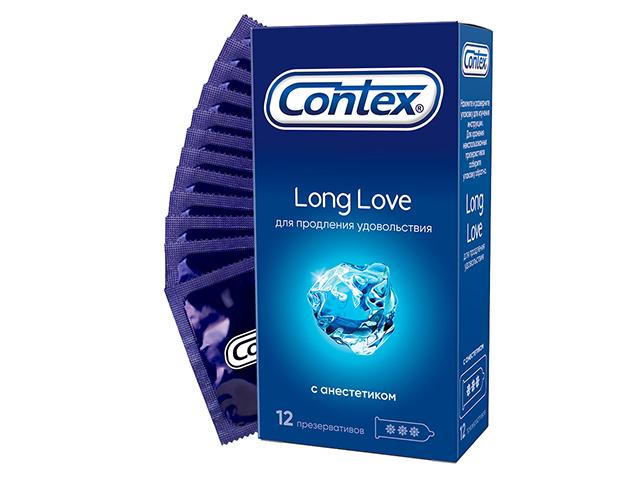 контекс презерватив long love продлев. №12 анестетик [contex]