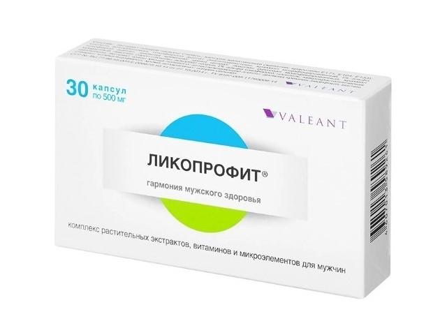 ликопрофит 500мг. №30 капс.