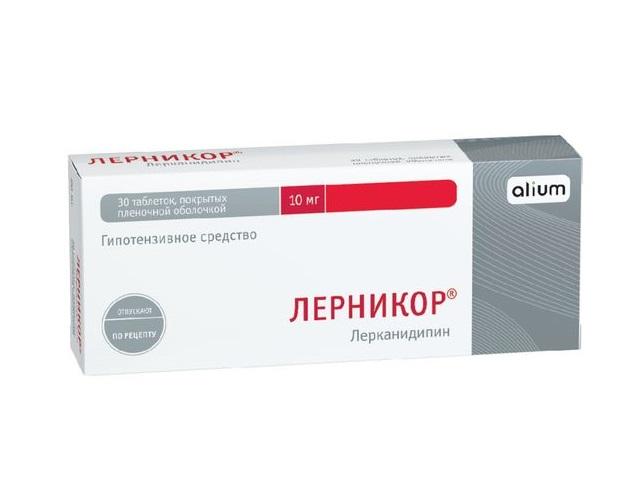 лерникор 10мг. №30 таб. п/о