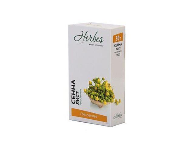 сенны листья ф/п 1,5г.№20  /хербес/