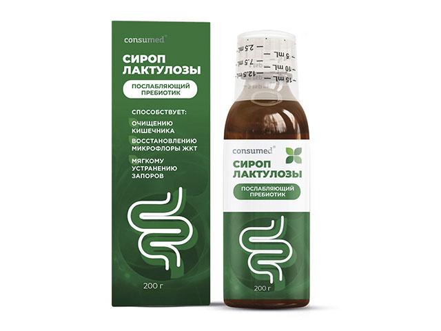 консумед лактулозы сироп 200г. (consumed)