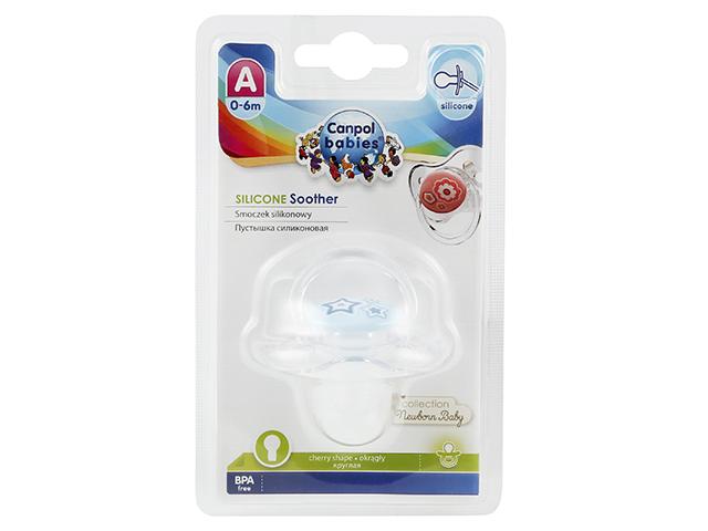 канпол пустышка силик. круглая 0-6 мес. /арт.22/562/ [canpol]