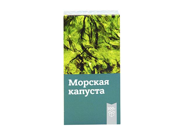 морская капуста, пачка 100г стм /ст-медифарм/ 0178