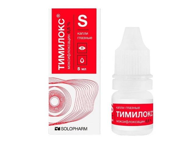 тимилокс 0,5% 5мл. гл.капли фл. /гротекс/