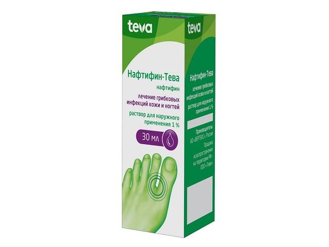 нафтифин-тева 0,1% 30мл. р-р д/наруж.прим.
