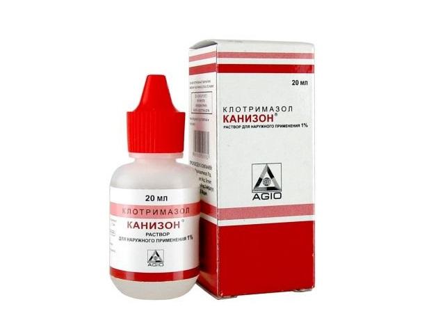канизон 1% 20мл. р-р д/наруж. прим.
