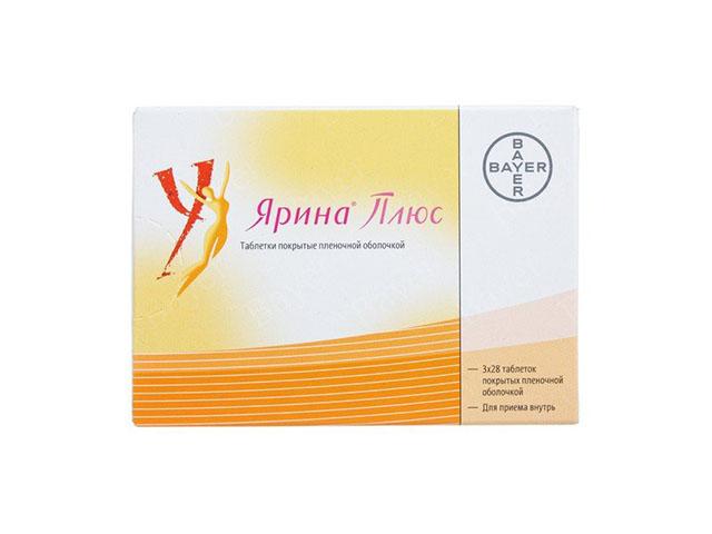 ярина плюс №84 (28х3) таб. п/п/о 3306
