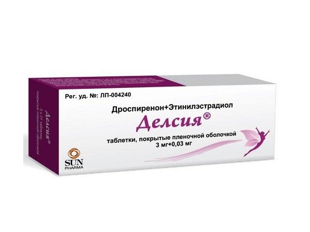 делсия №21х3 таб. п/п/о