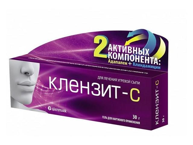 клензит с 30г. гель