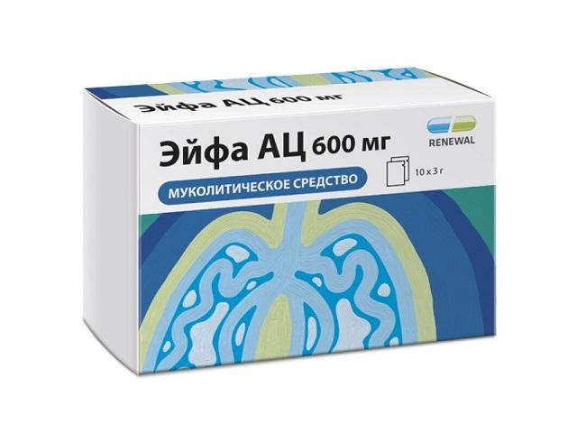 эйфа ац реневал 600мг. №10 пак.-саше гран. 6267