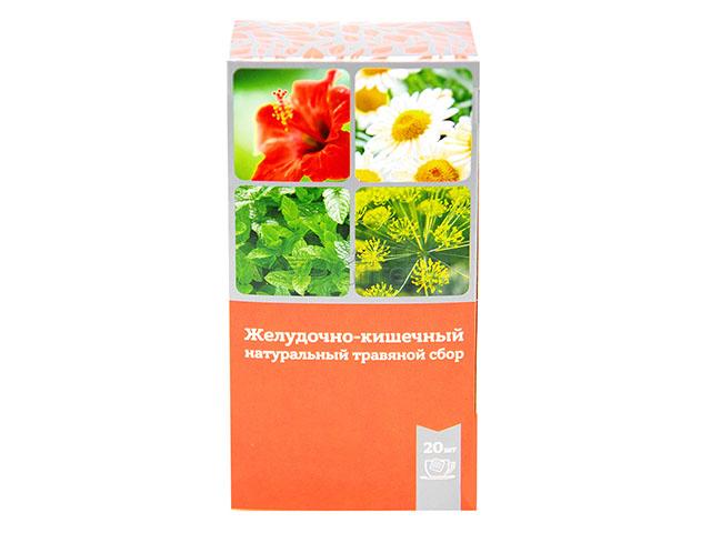 сбор желудочно-кишечный, ф/п по 2,0г №20 стм /ст-медифарм/