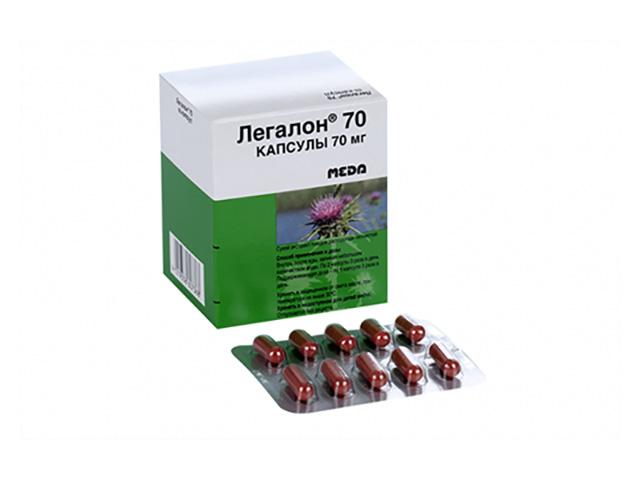 легалон 70мг. №60 капс.