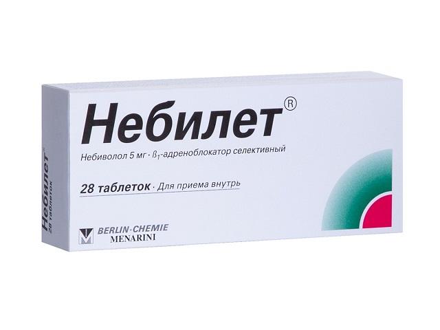 небилет 5мг. №28 таб. /берлин-хеми/