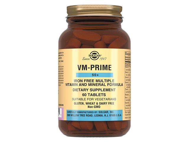 солгар мультивит. и минерал. комплекс 50+ 1184,5мг. №60 таб.