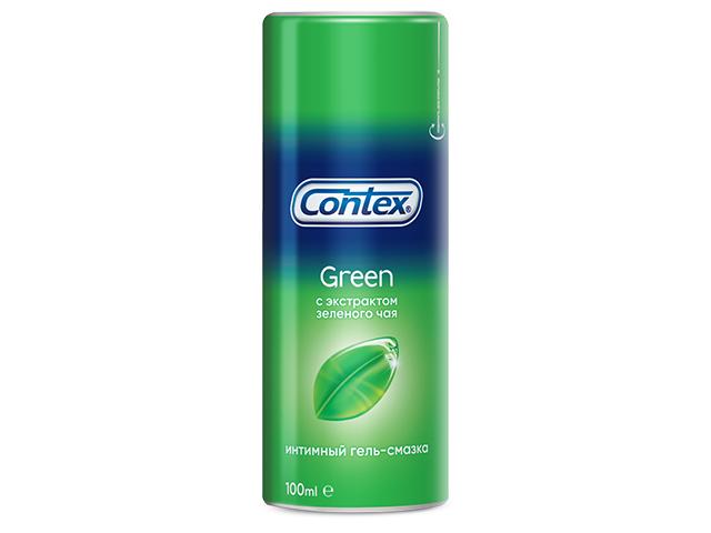 контекс гель-смазка green а/бактер. 100мл. [contex]