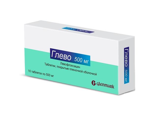 глево 500мг. №10 таб. п/п/о