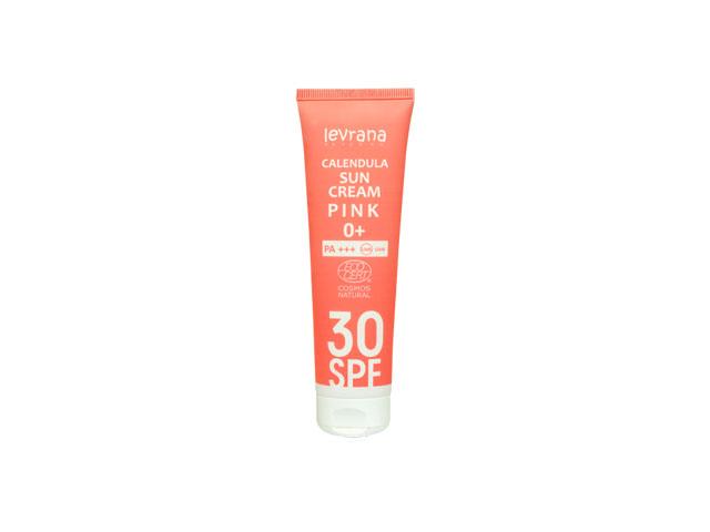 *леврана крем солнцезащитный д/лица и тела "календула 30spf pink 0+ " 100мл.