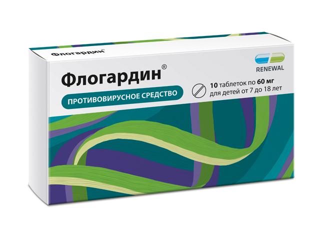 флогардин 60мг. n10 таб./обновление/