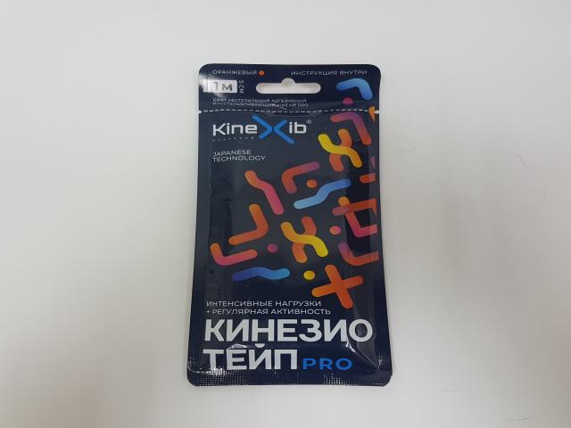 кинексиб бинт кинезио-тейп про 1мх5см. оранж. [kinexib]