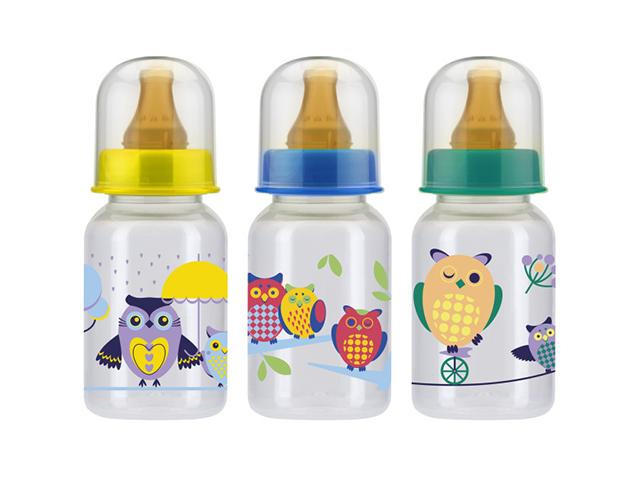 курносики бутылка 125мл. лат. соска /арт.11002/