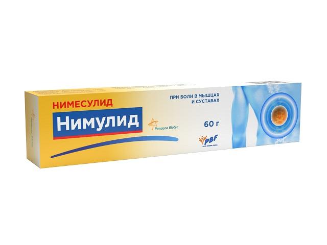 нимулид 1% 60г. гель