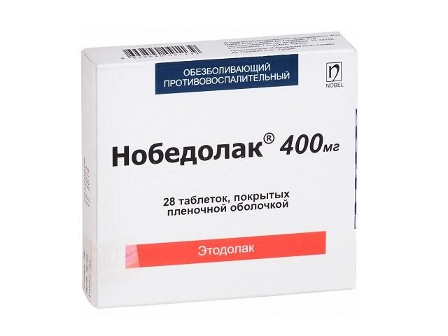 нобедолак 400мг. №28 таб. п/п/о