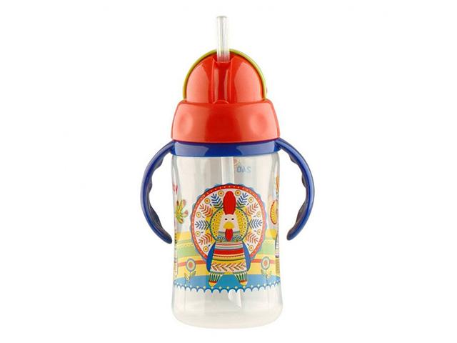 лубби поильник русские мотивы с трубочкой 250мл. /арт.15759/ [lubby]