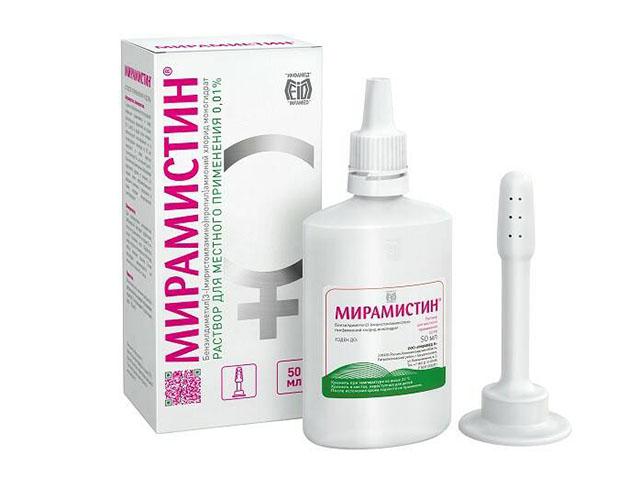 мирамистин 0,01% 50мл. фл. с насадкой гинекол. 0057