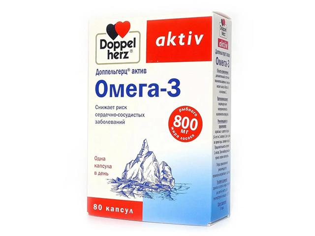 доппельгерц актив омега-3 №80 капс.