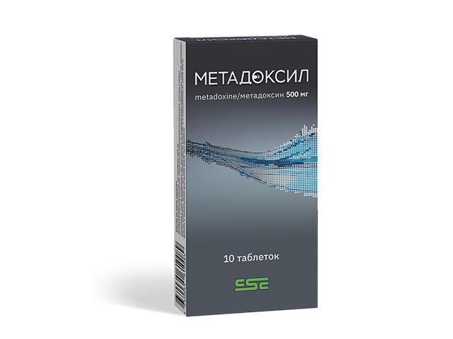 метадоксил 500мг. №10 таб.