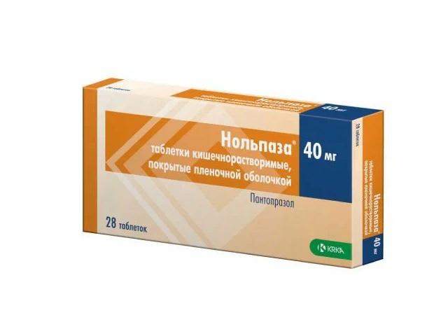 нольпаза 40мг. №28 таб. п/о /krka/ 0341