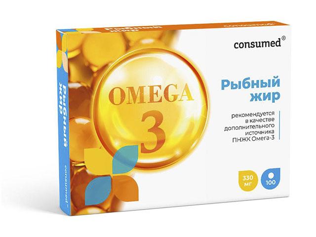 консумед рыбный жир №100 капс.