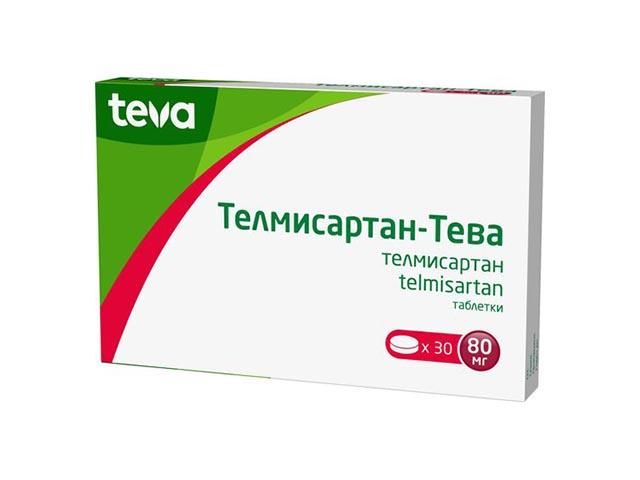 телмисартан-тева 80мг. №30 таб.