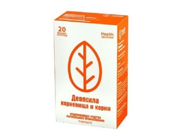 девясила корневища и корни 1,5г. №20 пак. /здоровье/
