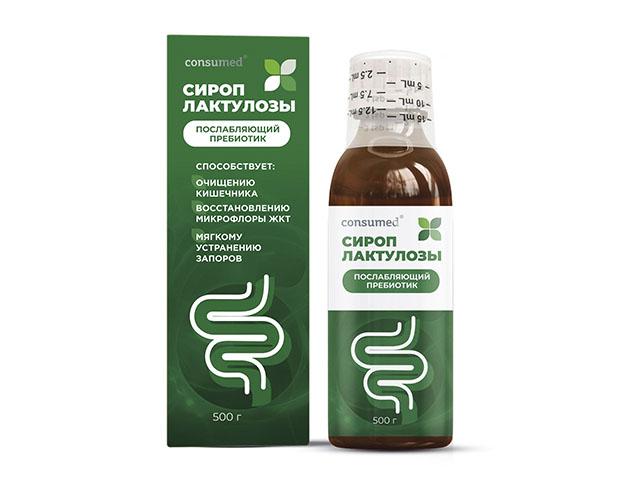консумед лактулозы сироп 500г. (consumed)
