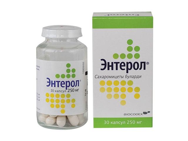 энтерол 250мг. №30 капс. фл.
