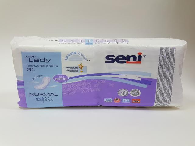 сени прокладки урол. леди нормал №20 (3 капли) [seni]