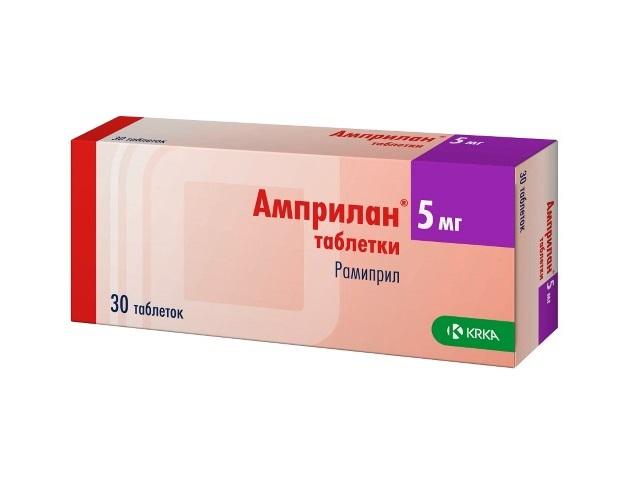 амприлан 5мг. №30 таб. /krka/ 8616