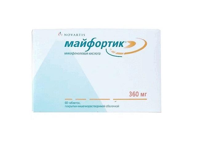майфортик 360мг. №60 таб. п/о кишечнораств,