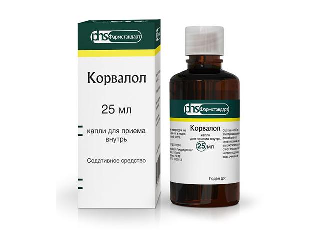 корвалол 25мл. капли и/у /фармстандарт лексредства/ 2051
