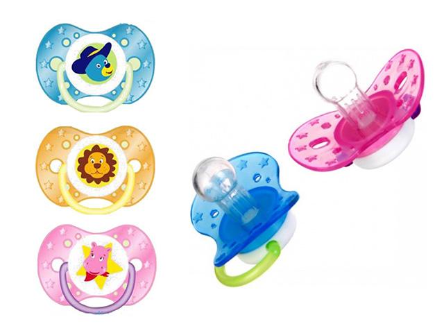 бусинка пустышка кристалл силик. кольц. 0-6мес. /арт.414/