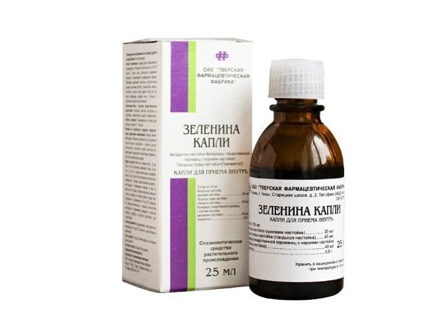 зеленина капли 25мл.тверская/ 5397