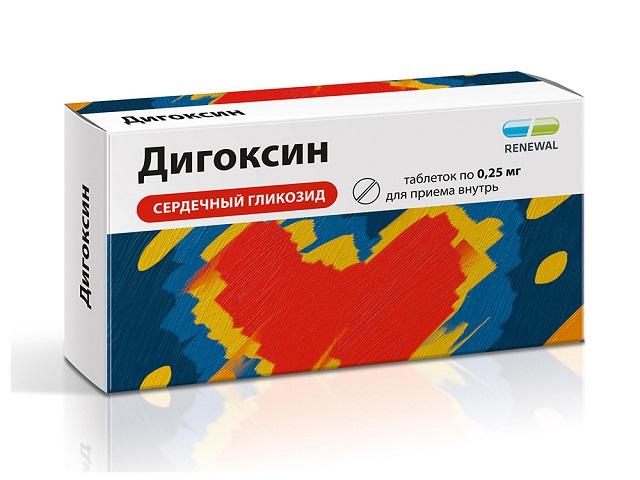 дигоксин 250мкг. №56 таб. /обновление/ 9474