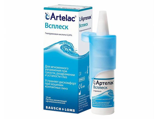 артелак всплеск р-р офтальм. увлажн. 10мл.