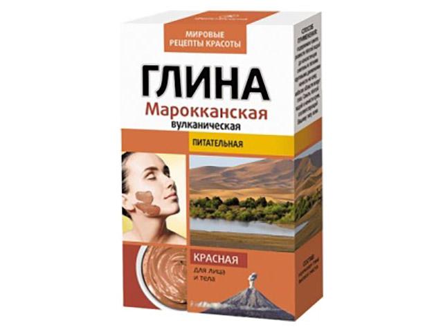 глина красная марокканская вулкан. 100г. питат.